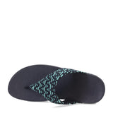 FitFlop Thong Sandals FitFlop Women's Lulu Geo-Webbing Toe Post Sandals- Midnight Navy