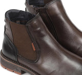 Fluchos Ankle Boots Fluchos Men's Terry Chelsea Boots- Habana Cafe