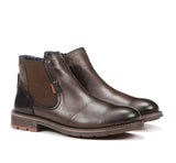 Fluchos Ankle Boots Fluchos Men's Terry Chelsea Boots- Habana Cafe