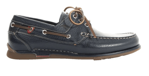 Fluchos Boat Shoes 41 Fluchos Men Poseidon Boat Loafers - Navy