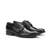 Fluchos Lace-Ups & Oxfords Fluchos Men's Heracles Elastic Split Dress Shoes- Black