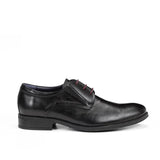 Fluchos Lace-Ups & Oxfords Fluchos Men's Heracles Elastic Split Dress Shoes- Black