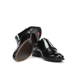Fluchos Lace-Ups & Oxfords Fluchos Men's Robert Monk Strap Dress Shoes- Black