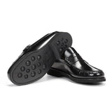 Fluchos Lace-Ups & Oxfords Fluchos Men's Stamford Mocassin Loafers- Black