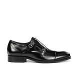 Fluchos Lace-Ups & Oxfords Medium / Black / 40 EU Fluchos Men's Robert Monk Strap Dress Shoes- Black