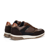 Fluchos Lifestyle Sneakers Fluchos Men's Louis Leather Sneakers- Cafe