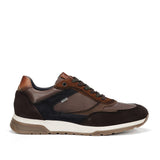 Fluchos Lifestyle Sneakers Medium / Brown / EU 39 Fluchos Men's Louis Leather Sneakers- Cafe