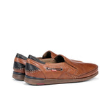 Fluchos Slip-Ons & Loafers Fluchos Men's Mariner Tornado Deck Shoes- Placa Cuero