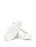Fluchos Slip-Ons & Loafers Fluchos Women's Pompas Sneakers- Blanco Naranja