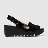 Fly London Summer Footwear Fly London BIND303Fly Sling Back-  Black