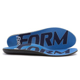 Form Insoles B Womens 5.5 - 6 Form Unisex Maximum Support Thick Cushion Insoles- Blue