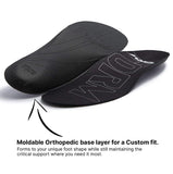 Form Insoles - Supportive Form Unisex Maximum Support Thin Fit- Black