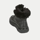 Geox Mid Boots Geox Women's Dalyla Leather Waterproof Booties- Black