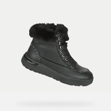 Geox Mid Boots Geox Women's Dalyla Leather Waterproof Booties- Black