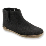 Glerups Slipper Boots Glerups Low Boot Slippers- Charcoal