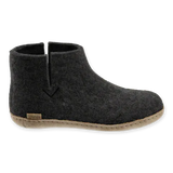 Glerups Slipper Boots Glerups Low Boot Slippers- Charcoal