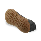 Glerups Slippers - Closed Heel Glerups Rubber Sole Shoe Slippers- Charcoal