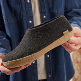 Glerups Slippers - Closed Heel Glerups Shoe Slippers - Charcoal