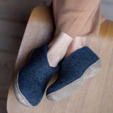 Glerups Slippers - Closed Heel Glerups Shoe Slippers- Denim