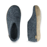 Glerups Slippers - Closed Heel Glerups Shoe Slippers- Denim