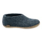 Glerups Slippers - Closed Heel Glerups Shoe Slippers- Denim