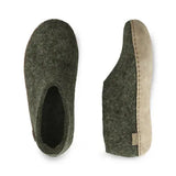 Glerups Slippers - Closed Heel Glerups Shoe Slippers- Forest