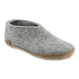 Glerups Slippers - Closed Heel Glerups Shoe Slippers- Grey