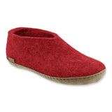 Glerups Slippers - Closed Heel Glerups Shoe Slippers- Red