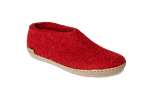 Glerups Slippers - Closed Heel Glerups Shoe Slippers - Red