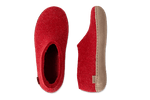 Glerups Slippers - Closed Heel Glerups Shoe Slippers - Red