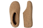 Glerups Slippers - Closed Heel Glerups Shoe Slippers - Sand