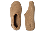 Glerups Slippers - Closed Heel Glerups Shoe Slippers - Sand