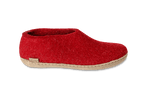 Glerups Slippers - Closed Heel Medium / Red / 35EU Glerups Shoe Slippers - Red