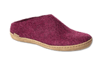 Glerups Slippers - Open Heel Glerups Open Heel Slippers - Cranberry