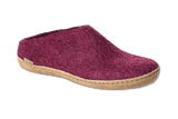 Glerups Slippers - Open Heel Glerups Open Heel Slippers - Cranberry