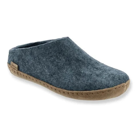 Glerups Slippers - Open Heel Glerups Open Heel Slippers- Denim