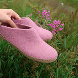 Glerups Slippers - Open Heel Glerups Open Heel Slippers- Flower