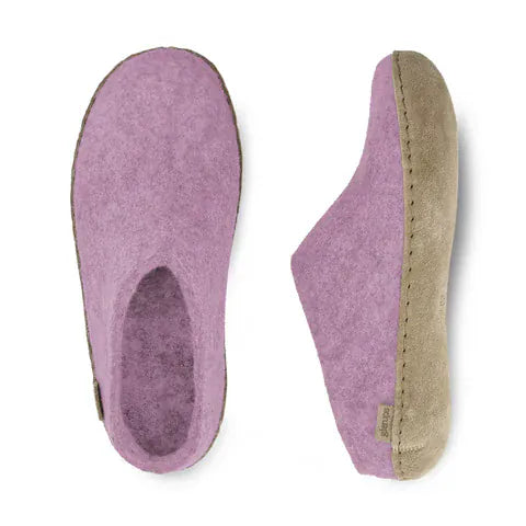 Glerups Slippers - Open Heel Glerups Open Heel Slippers- Flower