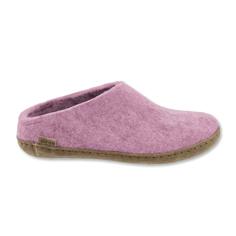 Glerups Slippers - Open Heel Glerups Open Heel Slippers- Flower