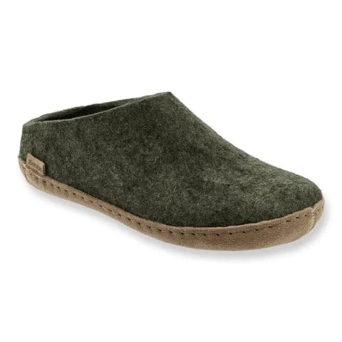 Glerups Slippers - Open Heel Glerups Open Heel Slippers- Forest