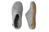 Glerups Slippers - Open Heel Glerups Open Heel Slippers - Grey