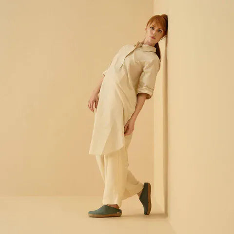 Glerups Slippers - Open Heel Glerups Open Heel Slippers- North Sea