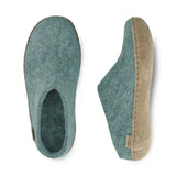 Glerups Slippers - Open Heel Glerups Open Heel Slippers- North Sea