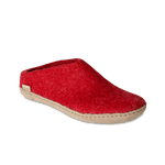 Glerups Slippers - Open Heel Glerups Open Heel Slippers - Red