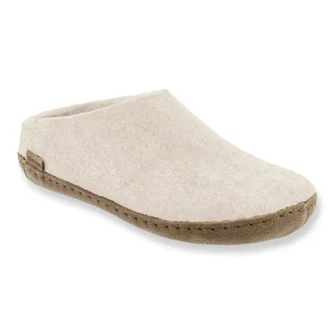 Glerups Slippers - Open Heel Glerups Open Heel Slippers- White