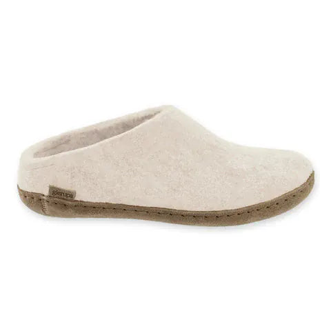 Glerups Slippers - Open Heel Glerups Open Heel Slippers- White
