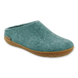 Glerups Slippers - Open Heel Glerups Rubber Sole Open Heel Slippers- North Sea