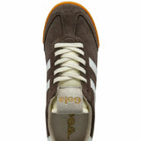 Gola Lifestyle Sneakers Gola Women's Elan Lifestyle Sneakers- Mocha/ White