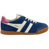 Gola Lifestyle Sneakers Medium / Blue/ Pink / 6 US Gola Women's Elan Lifestyle Sneakers- Deep Blue/ Off White/ Shocking Pink