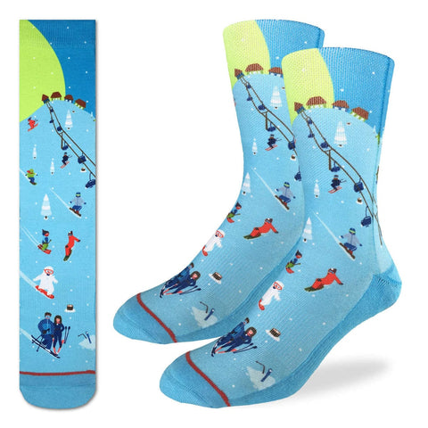Good Luck Sock Socks Blue / US 8-13 Good Luck Sock Active Fit Mens Socks - Skiing